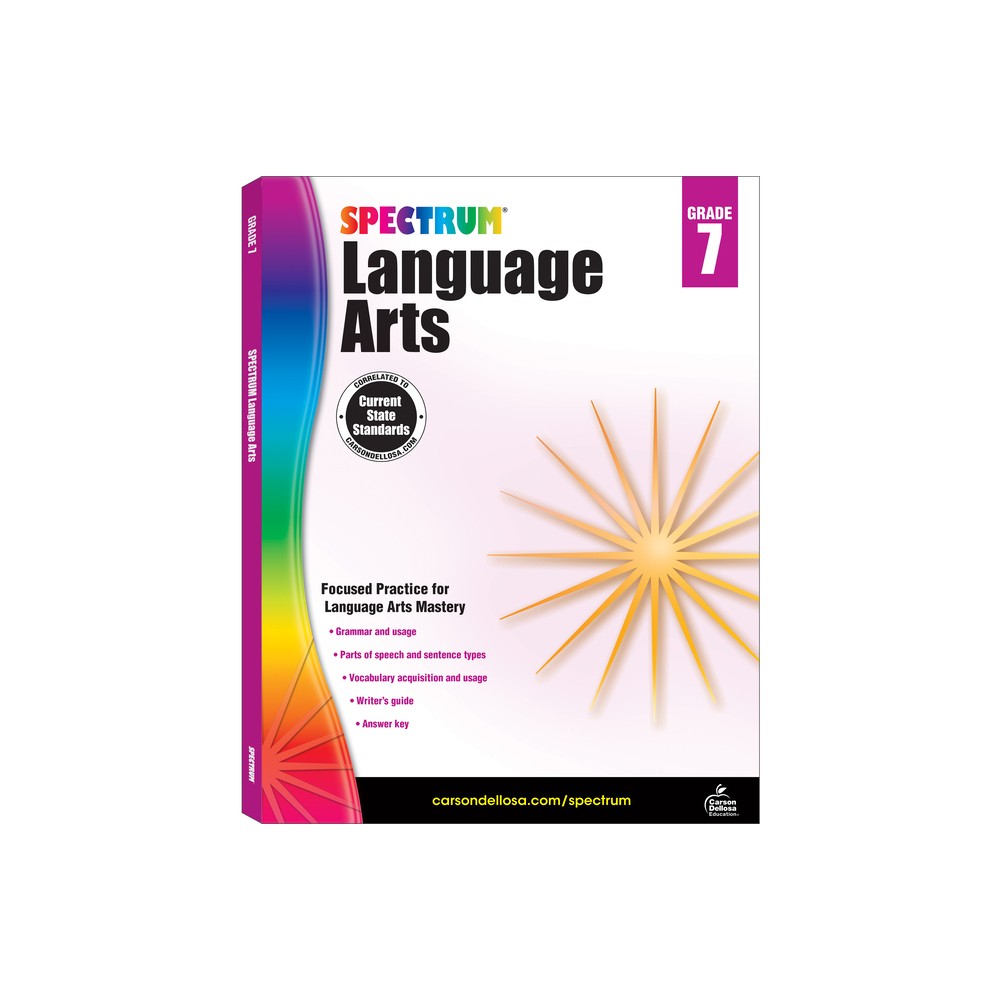 ISBN 9781483812113 product image for Spectrum Language Arts, Grade 7 - (Paperback) | upcitemdb.com