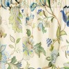 Ellis Curtain Brissac High Quality Room Darkening Natural Color Lined Scallop Window Valance - 70 x 17, Blue - 3 of 4