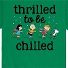 Men's - Peanuts - Snoopy Winter Fun Short Sleeve Graphic T-Shirt - 2 of 4
