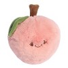 ebba Small Peach Precious Produce Adorable Baby Stuffed Animal Pink 5.5" - 2 of 4