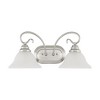 Livex Lighting Coronado 2 - Light Vanity in  Brushed Nickel - 3 of 4