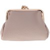 Buxton Women's Vegan Leather Triple Frame Coin Purse Wallet - 3 of 4