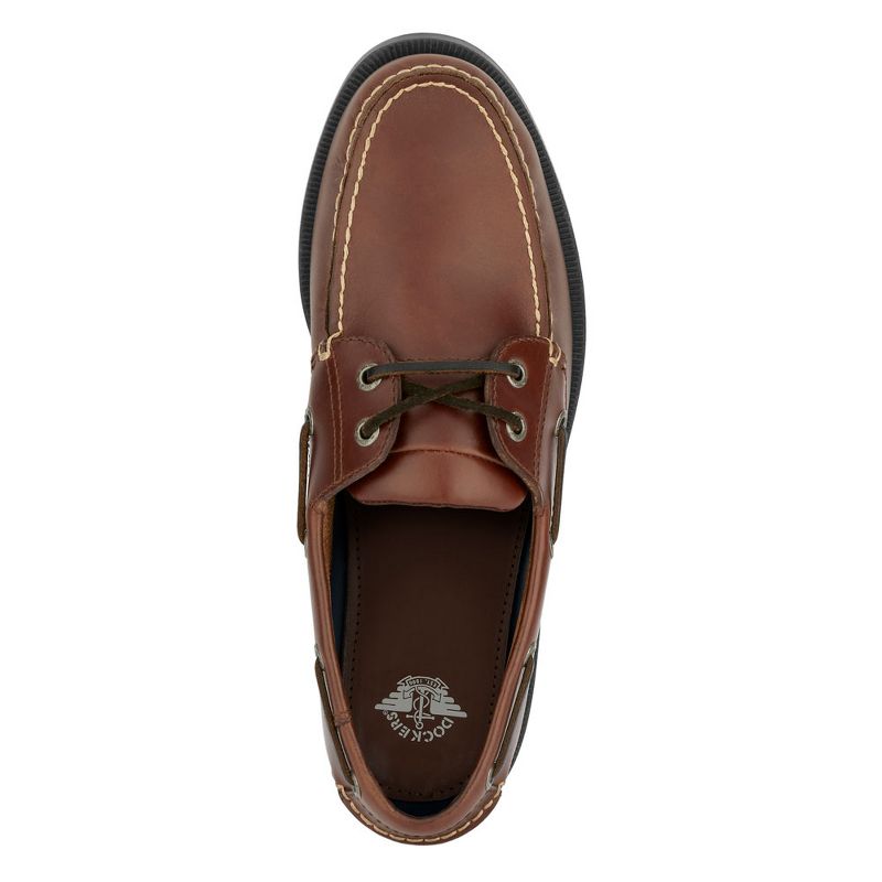 Dockers Mens Castaway Leather Casual Classic Boat Shoe - Wide Widths Available, 2 of 7