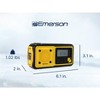 Emerson ER-7051 Emergency AM/FM Radio with Weather Band, Power Bank, and LED Emergency Light, Yellow - 2 of 4
