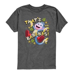 Boys' - Dora the Explorer - Thats Bananas Short Sleeve Graphic T-Shirt - 1 of 4