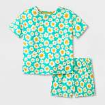 Girls' 2pc Short Sleeve Pajama Set - Cat & Jack™