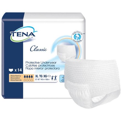 Tena Classic Protective Incontinence Underwear, Moderate Absorbency ...