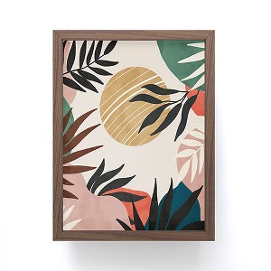 Marta Barragan Camarasa Modern tropical sunrise G Framed Mini Art Print - Society6 - 1 of 3