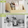 LOVMOR Pull Out Cabinet Organizer High Drawer, Pull Out Drawer for Kitchens Cabinet Pantry, Hard Close - 4 of 4