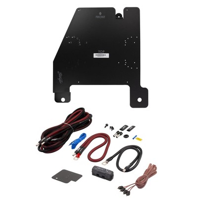 Stinger JKUAMPBRKTP Passenger Side Under Seat Amp Bracket & Wiring Kit