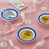 Elegant Disposable Plates For Party - (10 Piece) Heavy Duty Disposable Soup Plates 12oz., Jubilant - Blue - 3 of 3