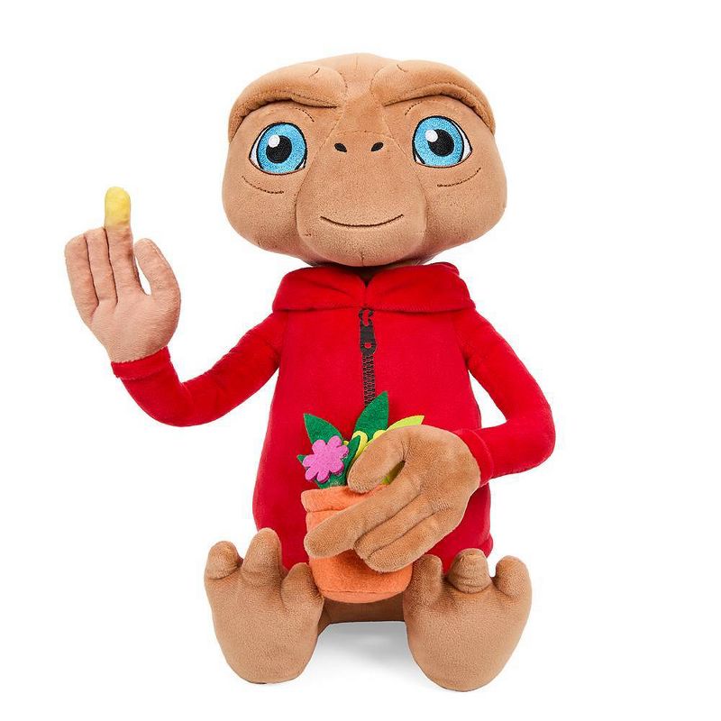 NECA E.T. Red Jacket with Light Up Finger 13&#34; Medium Plush Doll, 1 of 8