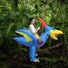 Studio Halloween, LLC Pterodactyl Dinosaur Ride-In Inflatable Adult Costume - 3 of 4