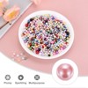 Unique Bargains No Hole ABS Round Faux Pearl for Vase Fillers DIY Home Decoration 800 Pcs - 4 of 4