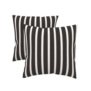 Covers&All Sunbrella® Indoor / Outdoor Throw Pillows Inserts with Covers, Set of 2 - 1 of 4