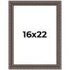 PosterPalooza | Ornate Black Picture Frame - UV Acrylic, Foam Board Backing, Hanging Hardware - 2 of 4