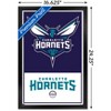 Trends International NBA Charlotte Hornets - Logo 21 Framed Wall Poster Prints - 3 of 4
