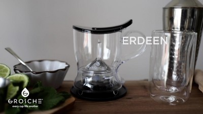 GROSCHE Aberdeen PERFECT TEA MAKER Tea pot with coaster, Tea Steeper, –  MentaliTeas LLC