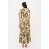 WEST K Women's Georgia Faux-Wrap Maxi Dress with High-Low Hem and Tie Waist - 3 of 4