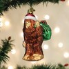 Old World Christmas 4.5 Inch Santa Sasquatch Big Foot Tree Ornaments - 2 of 3