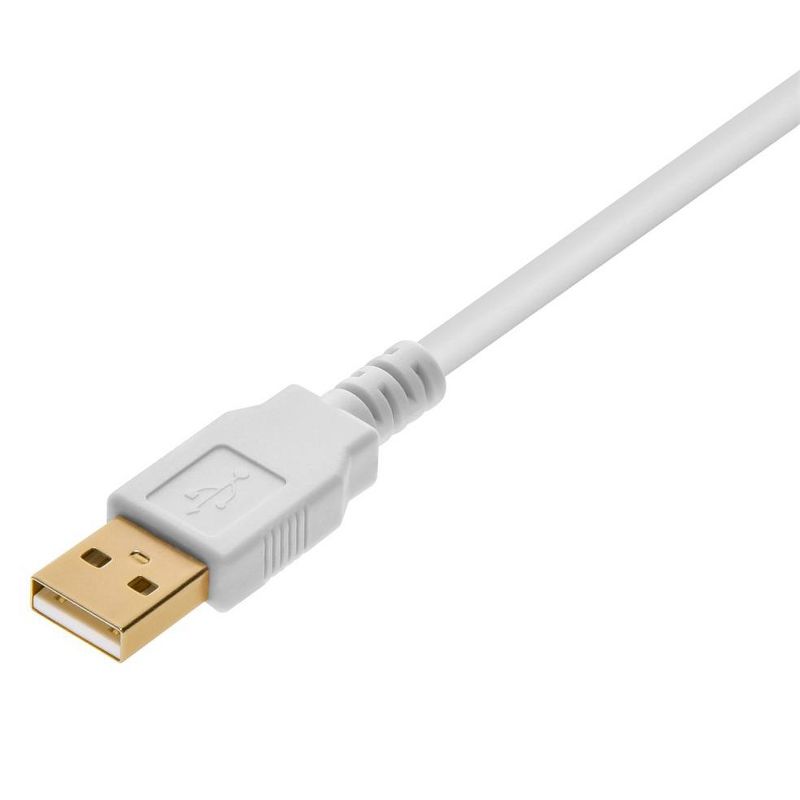 Monoprice USB 2.0 Extension Cable - 3 Feet - White | USB Type-A Male to USB Type-A Female, 2 of 7