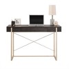 NicBex Compact Design Computer Desk Sleek Minimalist Style Gaming Desk with Hidden Flip-Down Keyboard Tray for Office, Study - 3 of 4