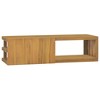 vidaXL Wall-mounted Bathroom Cabinet 43.3"x15.7"x11.8" Solid Wood Teak - 2 of 4