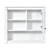 Chery Life 32''W x 28.7''H x 7.1''D Bathroom Wall Cabinet with Mirror & 4 Shelves, White - 2 of 4