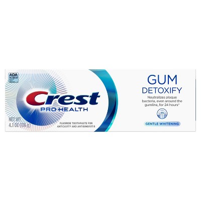 Crest Gum Detoxify Gentle Whitening Toothpaste - 4.1oz