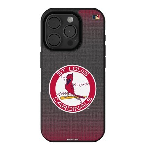 MLB Cooperstown Central Teams Linen Bump Cell Phone Case for Apple iPhone - 1 of 4