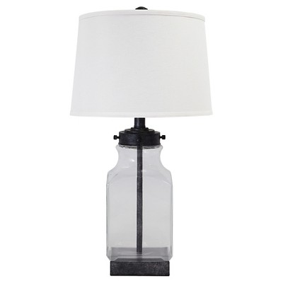 Sharolyn Table Lamp Transparent/Silver 