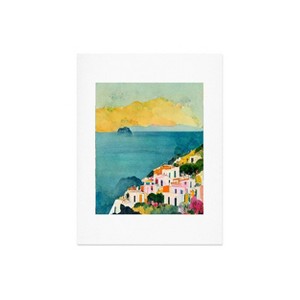 Deny Designs Mambo Art Studio Positano View Art Print - 1 of 2