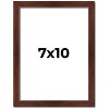 PosterPalooza | Photo Size Classic Modern Brown Frame - UV Acrylic, Foam Board Backing, Hanging Hardware - 2 of 4