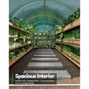 Greenhouse with Galvanized Steel Frame, Grow Tent Reinforced Green Cover & Climate Control ,for Maximum Plant Growth & Year-Round Gardening - 4 of 4