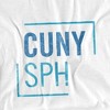 Men's CUNY Graduate School of Public Health & Health Policy Official Distressed Primary Logo T-Shirt - 2 of 4