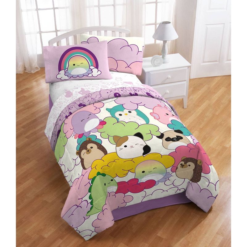 Squishmallows Twin Reversible Kids&#39; Comforter, 6 of 9