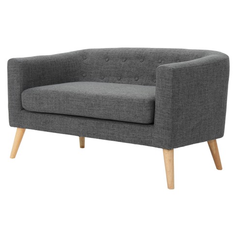 mid century modern loveseat