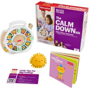 Fisher-Price Big Little Feelings Calm Down Kit: Set of Toys & Tips for Toddlers & Kids - 1 of 4