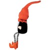 Northlight Gnome with Dangling Legs and Witch Shoes Halloween Figure - 22" - Orange and Black - 4 of 4