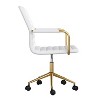 Martha Stewart Taytum Upholstered Office Chair - 3 of 4