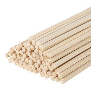 Unique Bargains Arts Garden Christmas Decoration Round Natural Wood Sticks 100 Pcs - 1 of 4