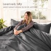 400 Thread Count Organic Cotton Sateen Duvet Cover and Sham Set by Bare Home - 2 of 4