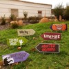 Slickblue Directional Halloween Signs 6-Pack – Scary Yard Arrows for Haunted House or Outdoor Displays - 3 of 3