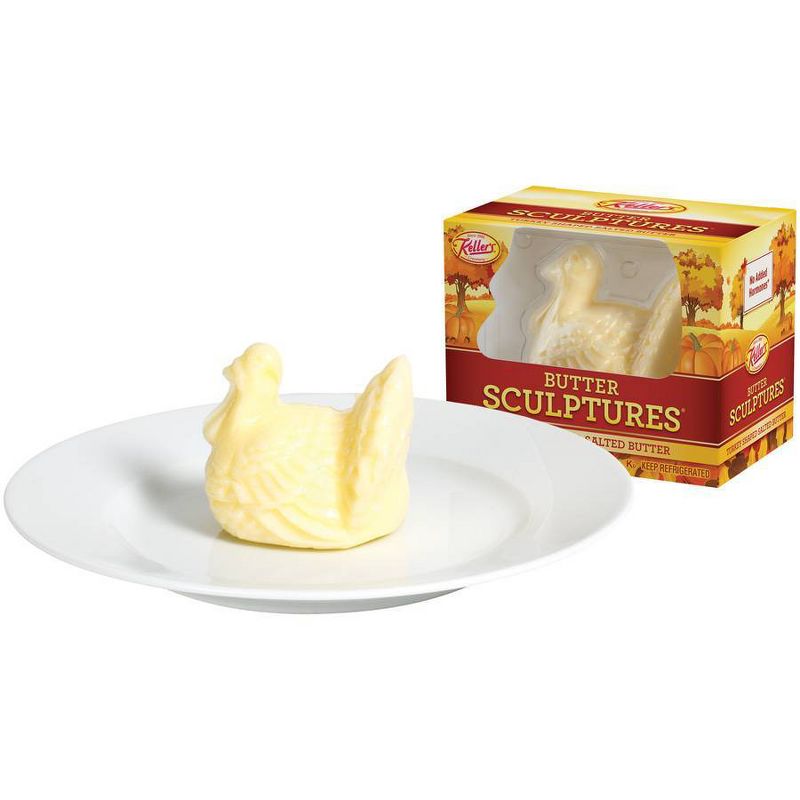 Keller&#39;s Butter Turkey Sculpture - 4oz, 2 of 7