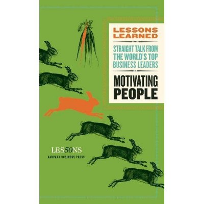 Motivating People - (Lessons Learned) (Paperback)