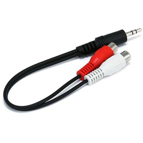 Câble jack 3.5mm vers 2 RCA