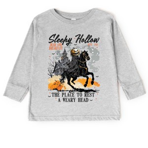 Sleepy Hollow Dead and Breakfast - Toddler Long Sleeve Graphic Tee and Youth Long Sleeve Graphic T-Shirt - 1 of 3