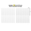 Wrap-It Stick 'Em Strips 3.5"x0.75" 16 Sets White - 3 of 4