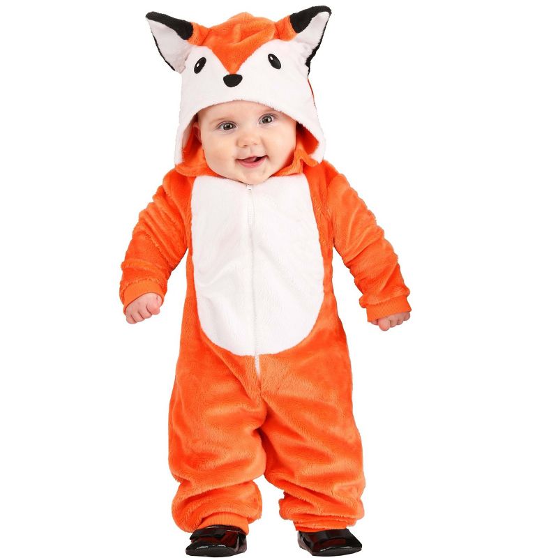 HalloweenCostumes.com Infant Fox Onesie Costume, 1 of 2