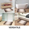 BAGOKIE Ultra Soft 4-Piece Microfiber Bathroom Rug Set - 3 of 4
